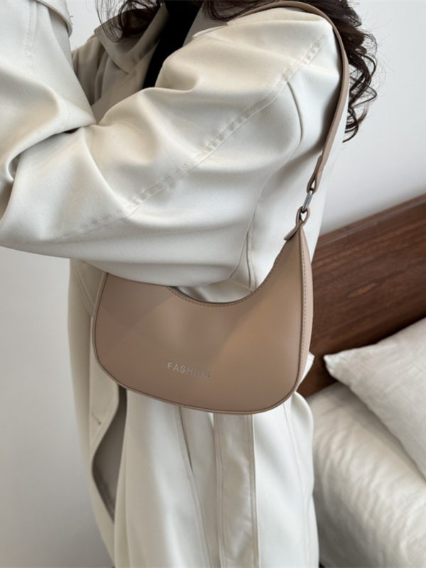 Textured Retro Underarm Handbag for Women - Versatile High-End Shoulder Bag for Work and Commuting - 2025 New Style