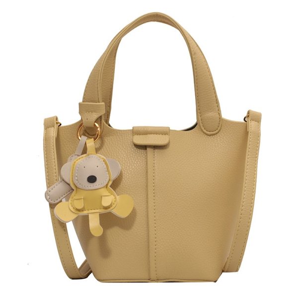 Textured Women's Handbag - Versatile Crossbody Bucket Bag for Spring/Summer 2025 Fashion