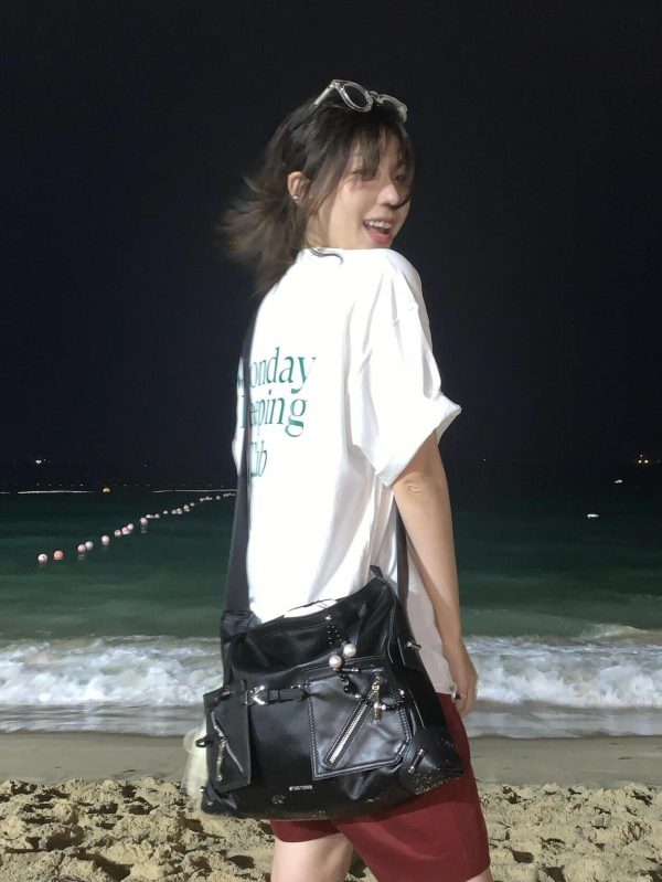 Timeless Korean Minimalist Heavyweight Cotton Short-Sleeve T-Shirt for Summer Casual Style