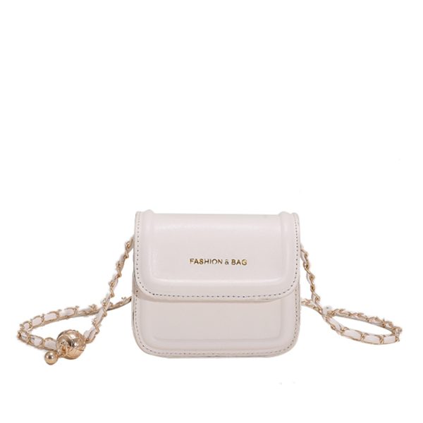 Trendy 2025 Summer High-End Mini Square Crossbody Bag for Women - Versatile Chain Design