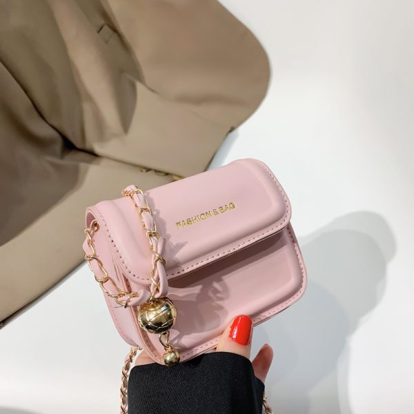Trendy 2025 Summer High-End Mini Square Crossbody Bag for Women - Versatile Chain Design