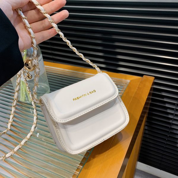 Trendy 2025 Summer High-End Mini Square Crossbody Bag for Women - Versatile Chain Design