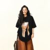 Trendy American Street Style Printed Short-Sleeve T-shirt for Men and Women - Hip-Hop Summer Unisex Fashion Top