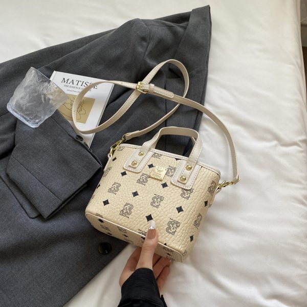 Trendy High-End Small Handbag for Women - Fashionable Commuting Tote Bucket Bag, 2025 Style, Versatile Shoulder Crossbody Bag