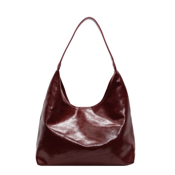 Trendy Large Capacity Tote Bag for Women - Stylish Shoulder Handbag for Commuting, High-Quality Underarm Design, 2025 Fashion