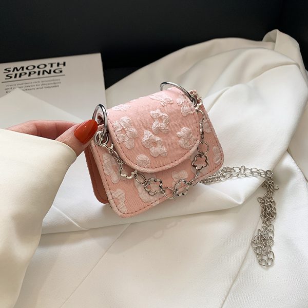 Trendy Mini Crossbody Handbag for Women - Versatile Chain Clutch Bag for Summer 2025 Fashion
