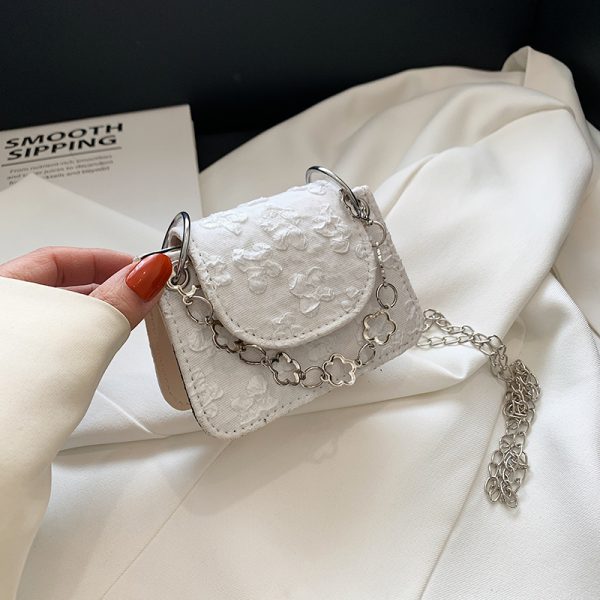 Trendy Mini Crossbody Handbag for Women - Versatile Chain Clutch Bag for Summer 2025 Fashion