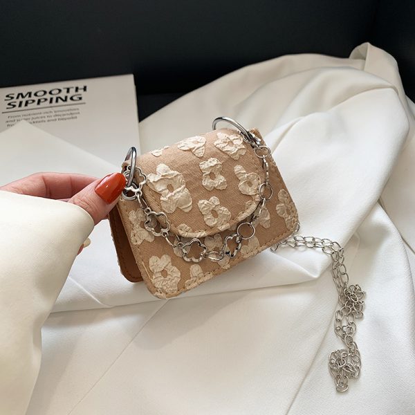 Trendy Mini Crossbody Handbag for Women - Versatile Chain Clutch Bag for Summer 2025 Fashion