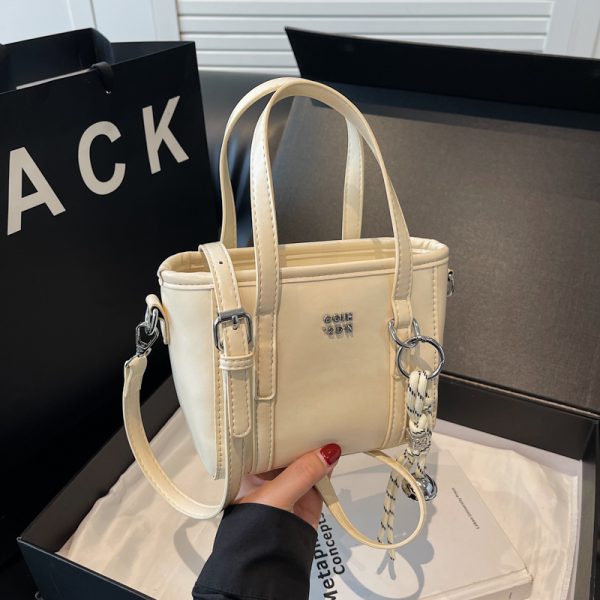 Trendy Mini Handbag for Women - Casual Tote Bucket Bag, Vegetable Basket Design, 2025 Fashion Crossbody Shoulder Bag