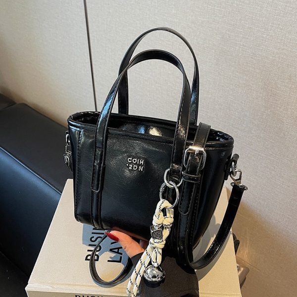 Trendy Mini Handbag for Women - Casual Tote Bucket Bag, Vegetable Basket Design, 2025 Fashion Crossbody Shoulder Bag