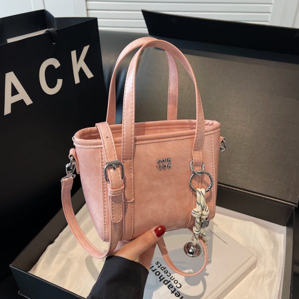 Trendy Mini Handbag for Women - Casual Tote Bucket Bag, Vegetable Basket Design, 2025 Fashion Crossbody Shoulder Bag