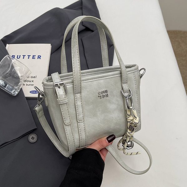 Trendy Mini Handbag for Women - Casual Tote Bucket Bag, Vegetable Basket Design, 2025 Fashion Crossbody Shoulder Bag