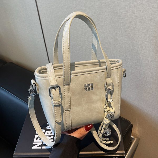 Trendy Mini Handbag for Women - Casual Tote Bucket Bag, Vegetable Basket Design, 2025 Fashion Crossbody Shoulder Bag
