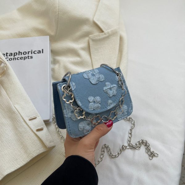 Trendy Mini Handbag for Women - Summer 2025 Internet Celebrity Chain Bag, Niche Design Shoulder Crossbody Bag