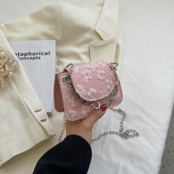 Trendy Mini Handbag for Women - Summer 2025 Internet Celebrity Chain Bag, Niche Design Shoulder Crossbody Bag