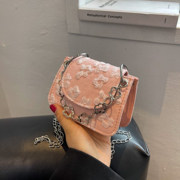 Trendy Mini Handbag for Women - Summer 2025 Internet Celebrity Chain Bag, Niche Design Shoulder Crossbody Bag
