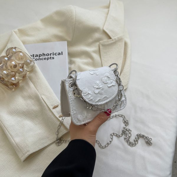 Trendy Mini Handbag for Women - Summer 2025 Internet Celebrity Chain Bag, Niche Design Shoulder Crossbody Bag