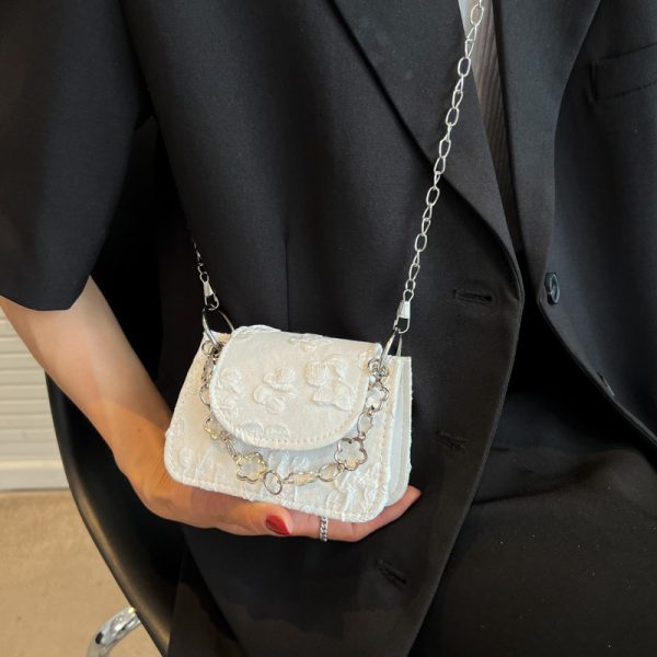 Trendy Mini Handbag for Women - Summer 2025 Internet Celebrity Chain Bag, Niche Design Shoulder Crossbody Bag