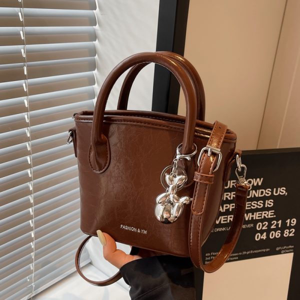 Trendy Minimalist Bucket Bag - High-End Casual Tote & Versatile Crossbody Bag for 2025 Fashionistas