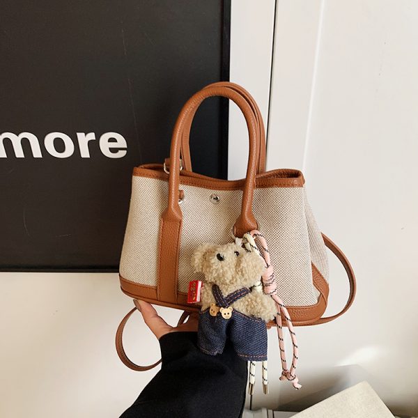 Trendy Portable Bucket Bag 2025 - Casual Women's Versatile Shoulder Crossbody Bag for Stylish Mother-Daughter Looks