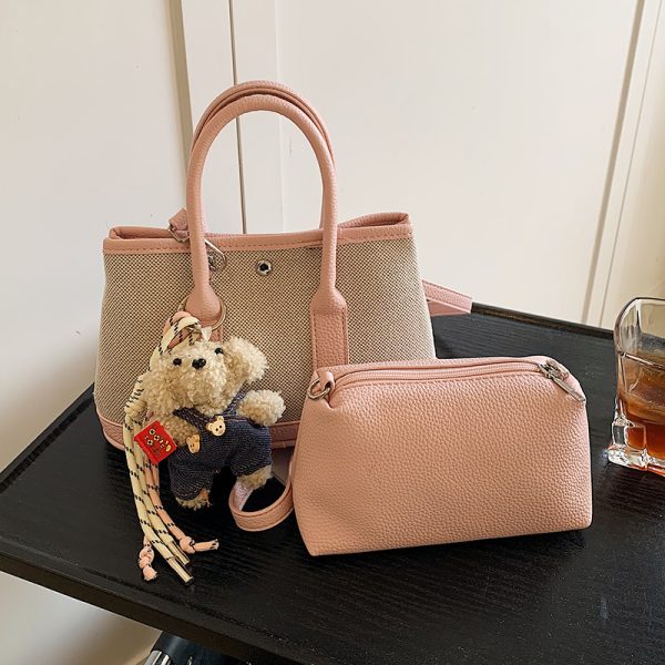 Trendy Portable Bucket Bag 2025 - Casual Women's Versatile Shoulder Crossbody Bag for Stylish Mother-Daughter Looks