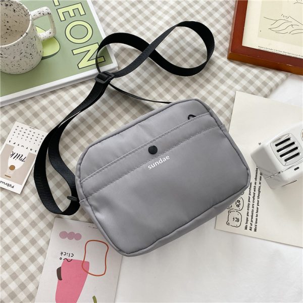 Trendy Summer Canvas Crossbody Bag for Women - Versatile Niche Design 2025 Fashion Essential