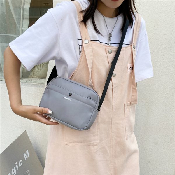 Trendy Summer Canvas Crossbody Bag for Women - Versatile Niche Design 2025 Fashion Essential