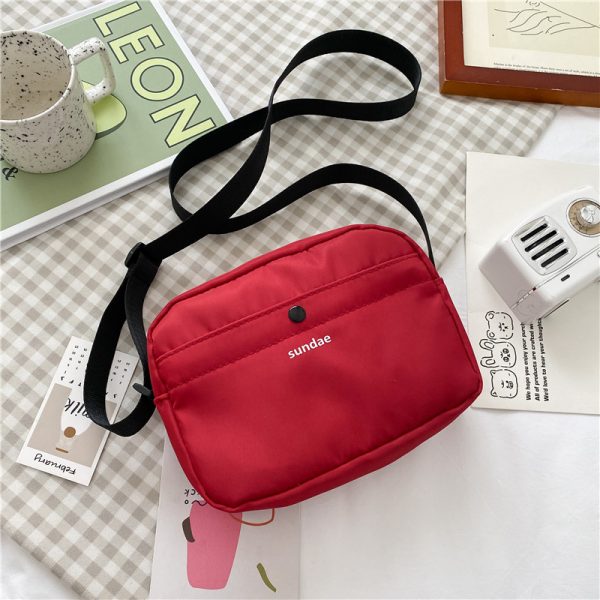 Trendy Summer Canvas Crossbody Bag for Women - Versatile Niche Design 2025 Fashion Essential