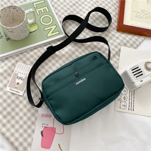 Trendy Summer Canvas Crossbody Bag for Women - Versatile Niche Design 2025 Fashion Essential