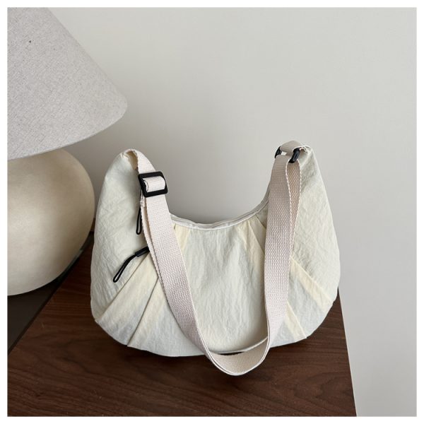 Trendy Summer Women's Casual Dumpling Bag - Large Capacity Commuter Shoulder Crossbody Bag for 2025 Fashion