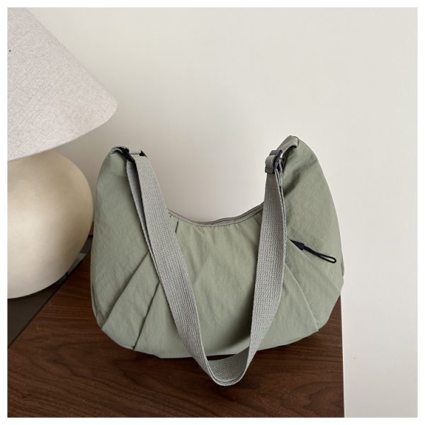 Trendy Summer Women's Casual Dumpling Bag - Large Capacity Commuter Shoulder Crossbody Bag for 2025 Fashion