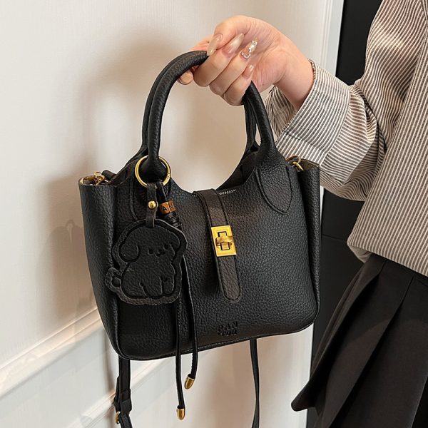 Trendy Vegetable Basket Handbag for Women - Versatile Shoulder Crossbody Bag, Chic Niche Bucket Bag for 2025 Fashion
