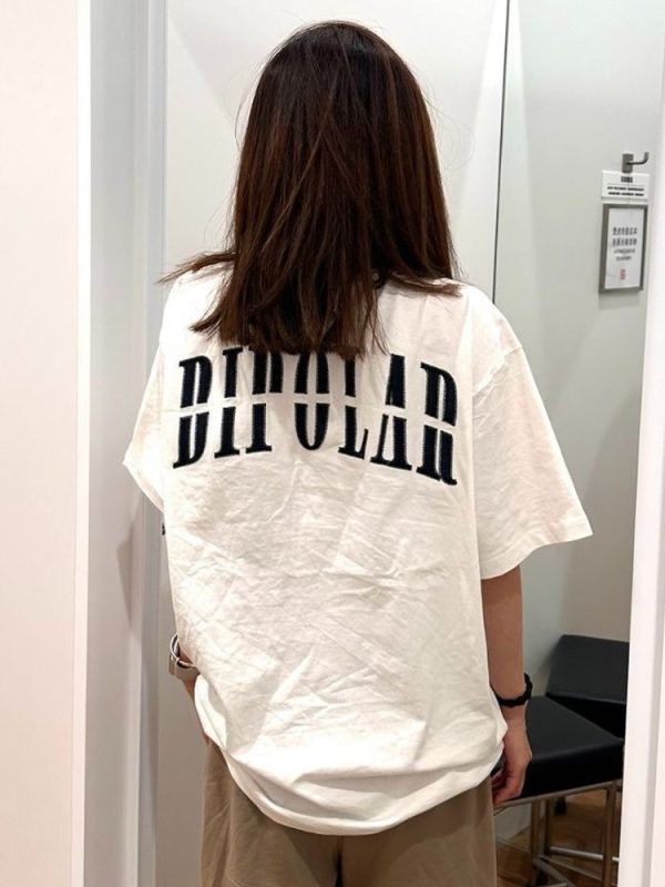 Trendy Women's High Street Embroidered Letter Short Sleeve T-Shirt in White and Gray - Heavyweight American Style Top