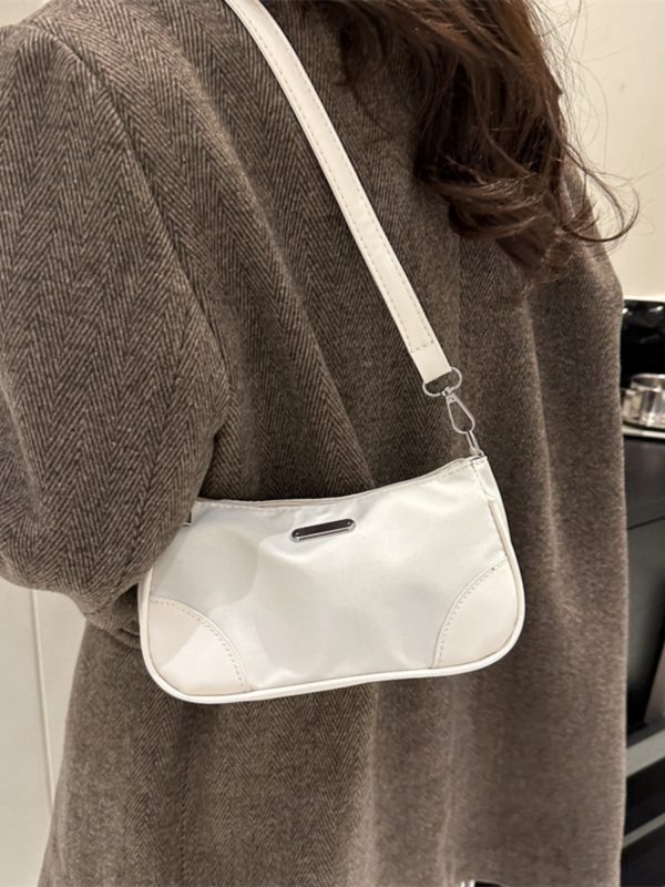 Trendy Women's Nylon Underarm Bag - Versatile Crossbody Shoulder Bag for 2025 Fashion