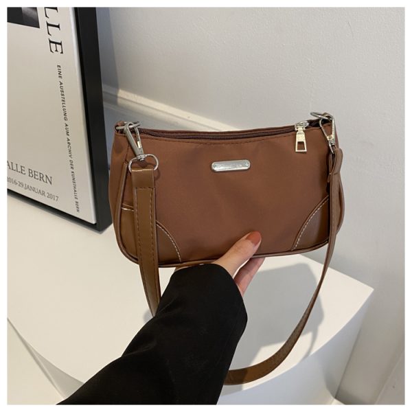 Trendy Women's Nylon Underarm Bag - Versatile Crossbody Shoulder Bag for 2025 Fashion
