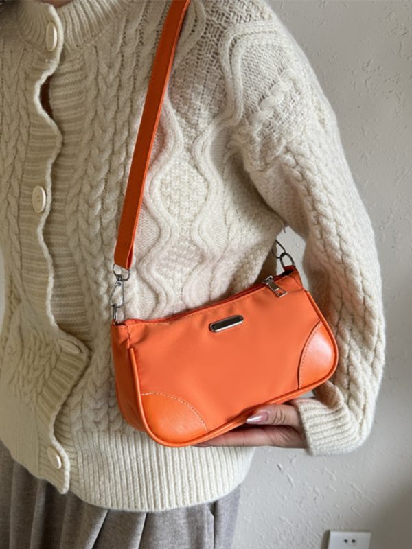 Trendy Women's Nylon Underarm Bag - Versatile Crossbody Shoulder Bag for 2025 Fashion