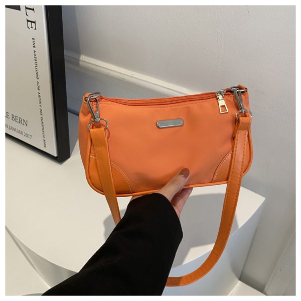 Trendy Women's Nylon Underarm Bag - Versatile Crossbody Shoulder Bag for 2025 Fashion