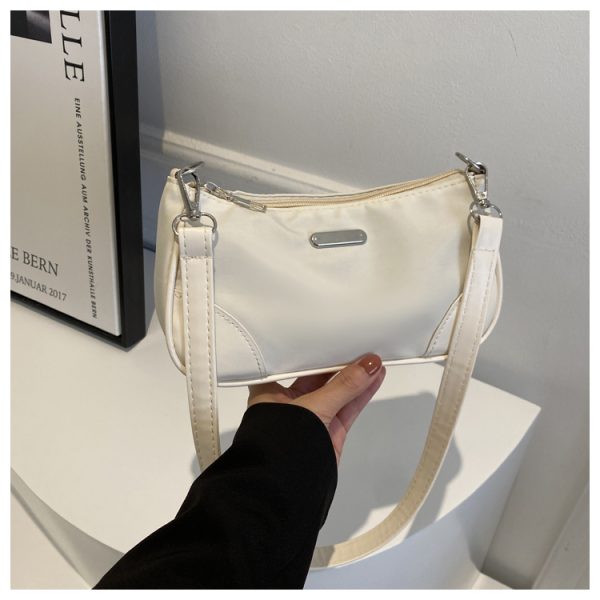 Trendy Women's Nylon Underarm Bag - Versatile Crossbody Shoulder Bag for 2025 Fashion