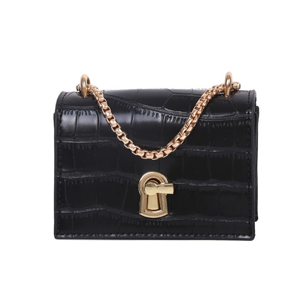 Trendy Women's Small Chain Bag 2025 - Korean Style Versatile Shoulder Crossbody Bag for Internet Celebrity Fashion