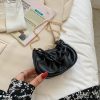 Trendy Wrinkled Handbag for Women - Summer 2025 Mini Square Crossbody Bag, High-End Niche Fashion Shoulder Bag