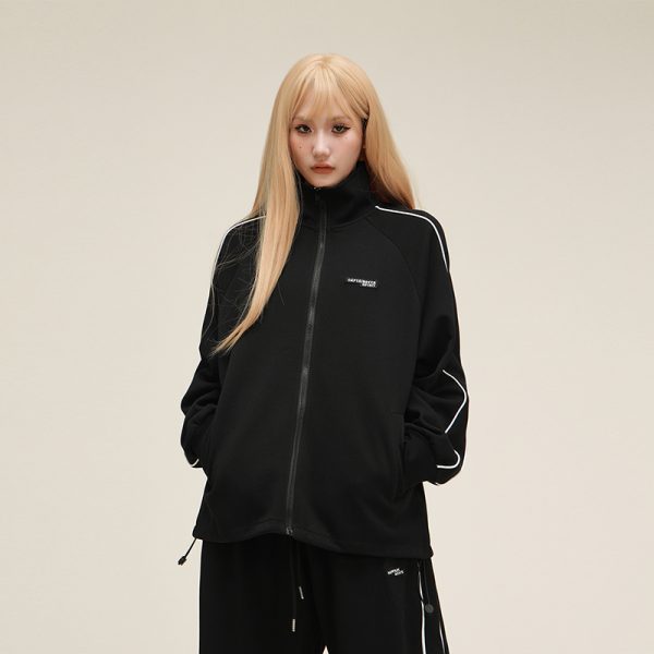 Unisex Casual Sports Pants - Hip Hop Sweatpants with Beer Team Captain Design, American High Street Style, Perfect for Dance and Jazz