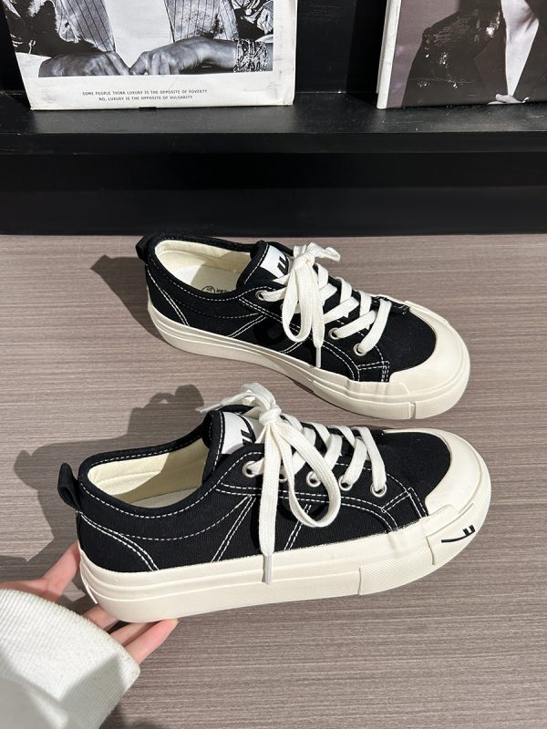 Unisex Classic Warrior Canvas Sneakers - Lightweight Breathable Sports Shoes for Summer 2025