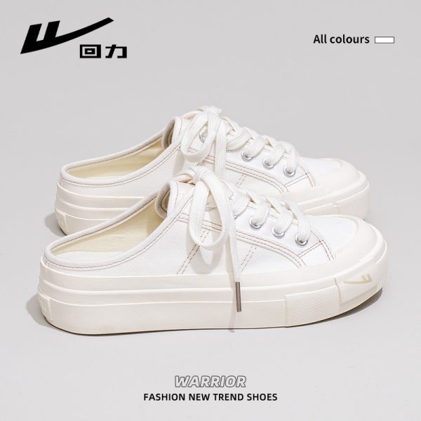Unisex Classic Warrior Canvas Sneakers - Lightweight Breathable Sports Shoes for Summer 2025