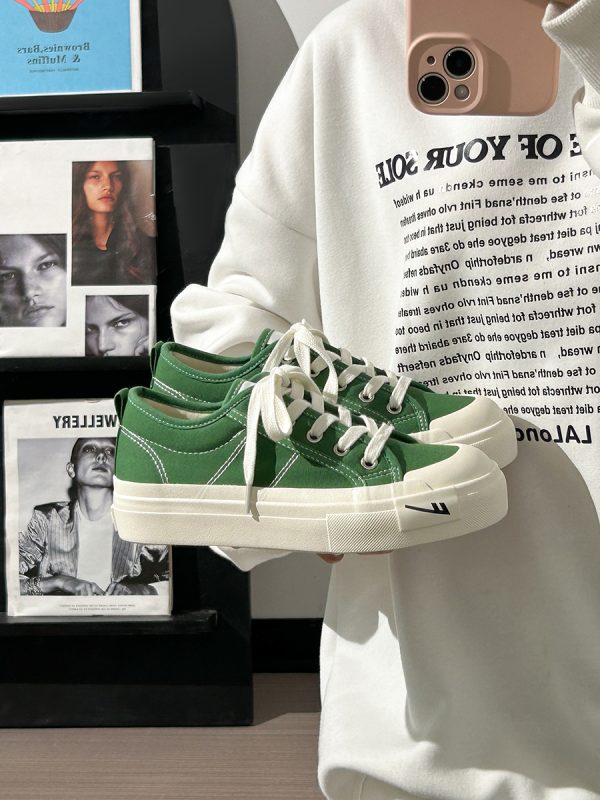 Unisex Classic Warrior Canvas Sneakers - Lightweight Breathable Sports Shoes for Summer 2025