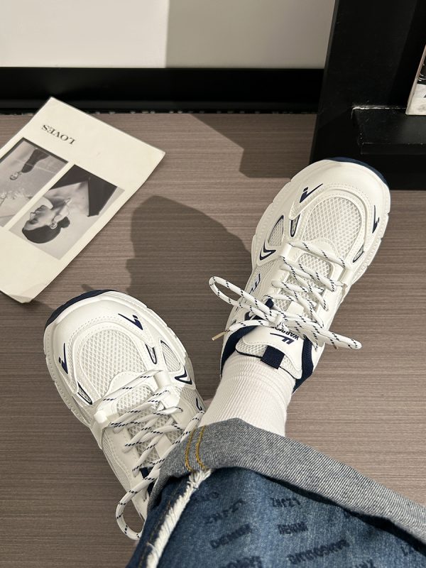 Unisex Thick-Soled Dad Shoes - 2025 Summer Mesh Breathable Casual Footwear for Versatile Style