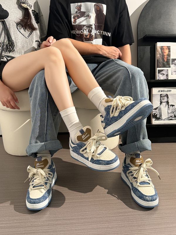 Unisex Thick-Soled Sneakers for Spring 2025 - Versatile Casual Sports Shoes for Men and Women