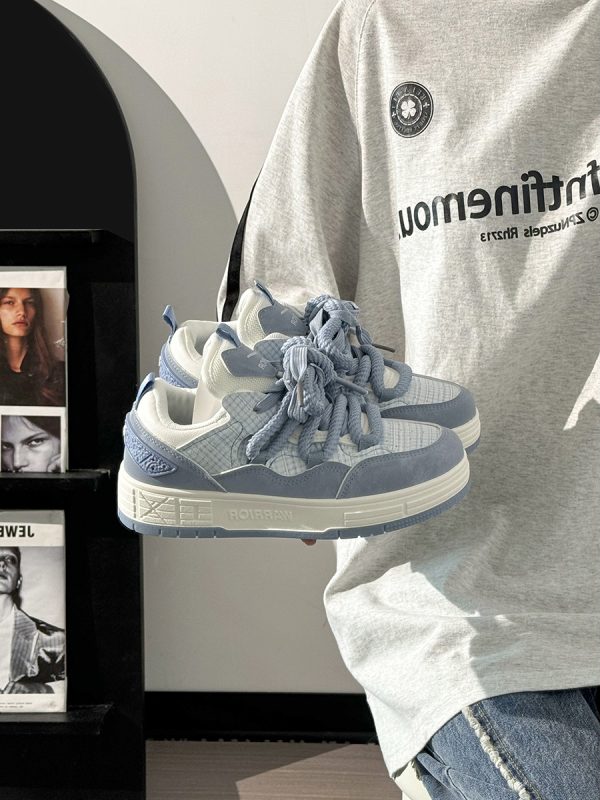 Unisex Thick-Soled Sneakers for Spring 2025 - Versatile Casual Sports Shoes for Men and Women