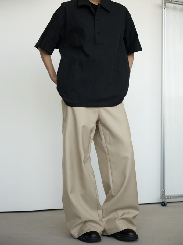 Versatile A-Line Wide-Leg Pants for Women - Summer Street Style, Loose Fit, American Fashion