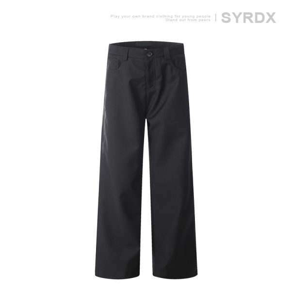 Versatile A-Line Wide-Leg Pants for Women - Summer Street Style, Loose Fit, American Fashion