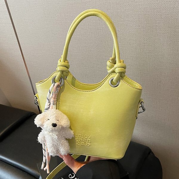 Versatile Crossbody Handbag for Women, Stylish Small Bag with High-End Feel, Casual Letter Design, Perfect for Everyday Use